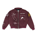 Maroon Signal Bomber