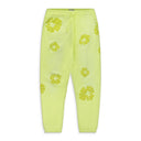 Neon Green Mono Wreath Sweatpants