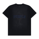 Black Textured Sky High Tee
