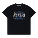 Blue Amiri Glitter Snake Vintage Tee