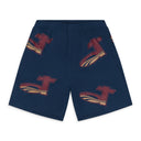 Blue Mesh Shorts