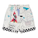White Hawaiian Shorts (Type-5)