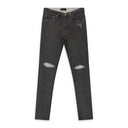 Grey Grey Coated White P001 Jeans