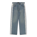 LT INDIGO Tearaway Side Snaps Jeans