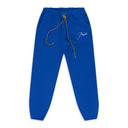 Blue Script Logo Terry Sweatpants