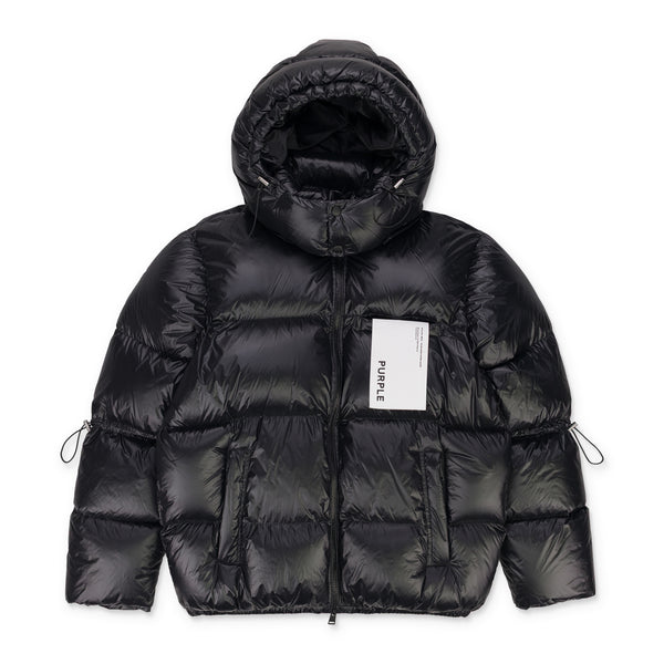 Black Nylon Puffer Jacket