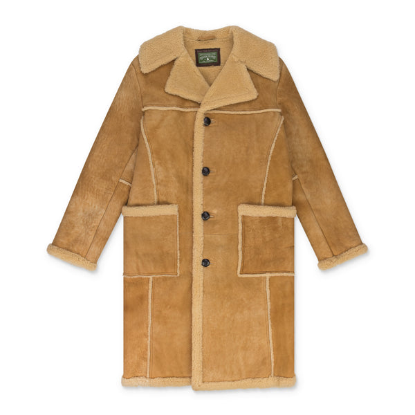 Tan Winter Recess NYC '23 Shearling Jacket
