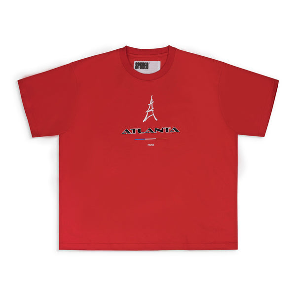 Red Red Atlanta Paris Tee