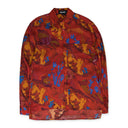 Red Buki Slim-Fitted Printed Shirt