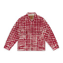 Red Kiss My Grits Picnic Type-2 Jacket