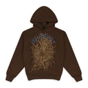 Brown Rhinestone Og Web Hoodie
