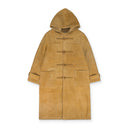 Camel Derry Shearling Duffle Coat
