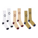 TAN 3 Pack Socks