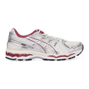 White / Burgundy Gel-Kayano 12.1 Sneaker