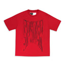 Red Diffused Collegiate T-Shirt