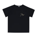 Black Raglan Logo T-Shirt