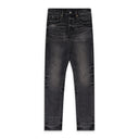 Black Vintage Dirty Staright Slim Jeans