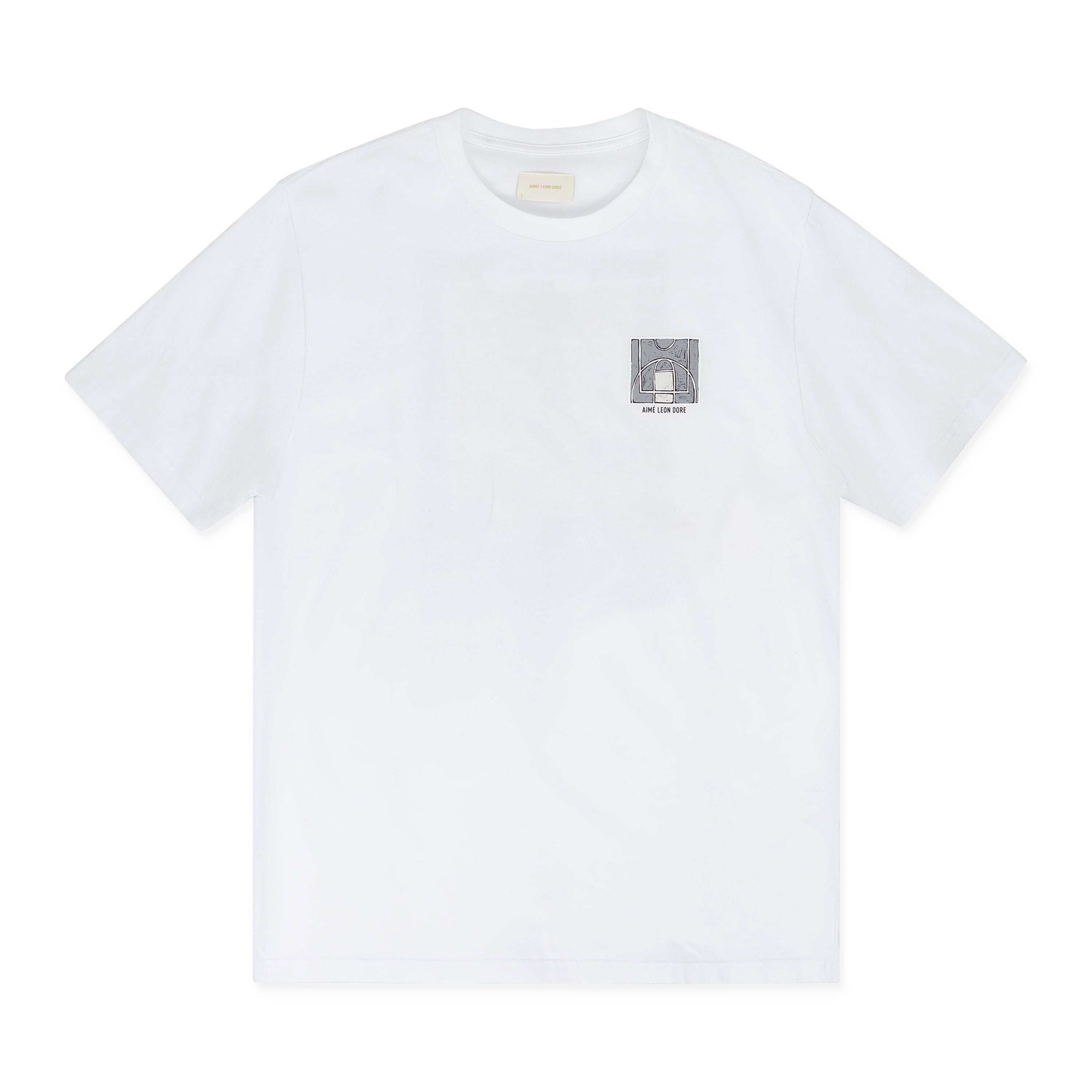 White SS Court Tee – 1nventory