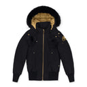 Black/Gold Sainte Flavie Bomber Jacket