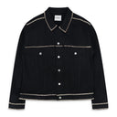 Black Studded Denim Jacket