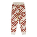 Cream All Over Sweatpants