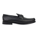 Black Grained Major Loafers