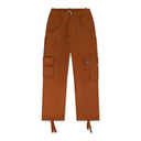 Orange Suiting Cargo Pants