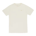 Cream SS Micro Din Logo Tee