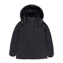 Black/Black Gold Series Satin 3Q Jacket