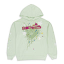 Mint Graphic Print Hoodie