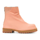 Pink Marathon Zipped Boots