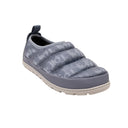 Slate Blue Snow Slipper Quilted Oblique