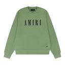 Mineral Green Amiri Core Logo Crew