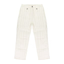 WHITE WOOLRICH FILLED PANTS