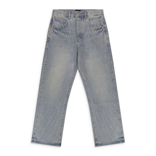 Blue Radial Hotfix P018 Jeans