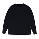 Black Tonal Logo Long-Sleeve T-Shirt