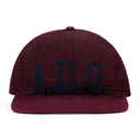 Burgundy ADG Mesh Cap
