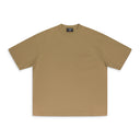 BROWN BEIGE LOGO T-SHIRT