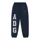 Navy ADG Pan African American Flag Sweatpants