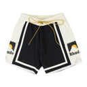 Ivory / Black Moonlight Shorts