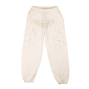 White Logo Jogger Sweatpants