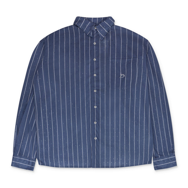 Blue 5Q Button-Up