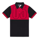 Black Recruit Short Sleeve Polo