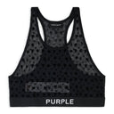 Black Mesh Racer Bralette
