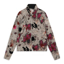 Gray Warm-Up Bomber