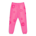 Pink Mono Wreath Sweatpants