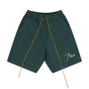 Green Script Logo Sweatshorts
