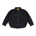 Black Denim Overshirt