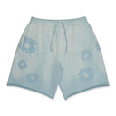 Blue Mono Wreath Sweatshorts