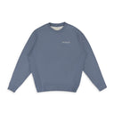 Blue Melange Uniform Crewneck Sweatshirt